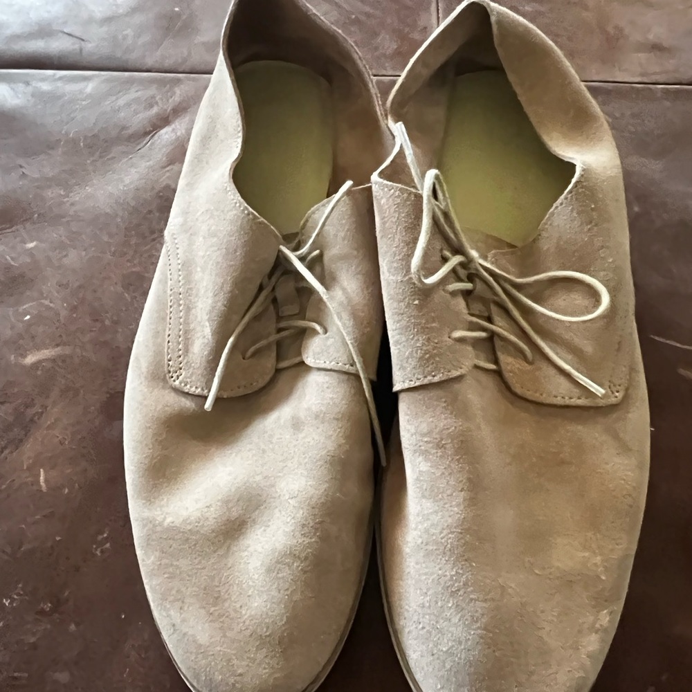 Dusty Blush Nisolo Derby Shoes